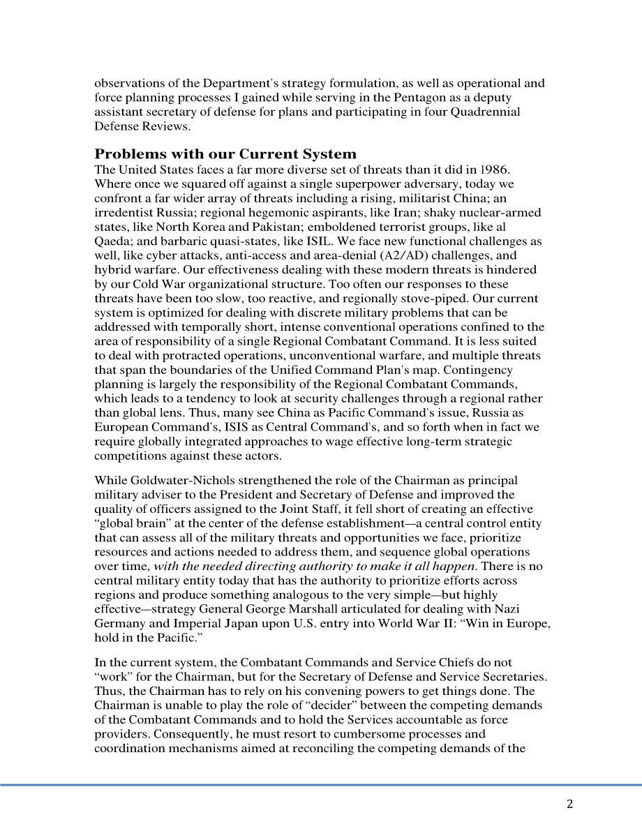 CSBA_20151110_国防改革.pdf_第2页