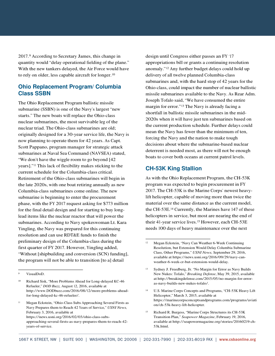 CSBA_20161121_国防部现在需要拨款法案的十个理由.pdf_第3页