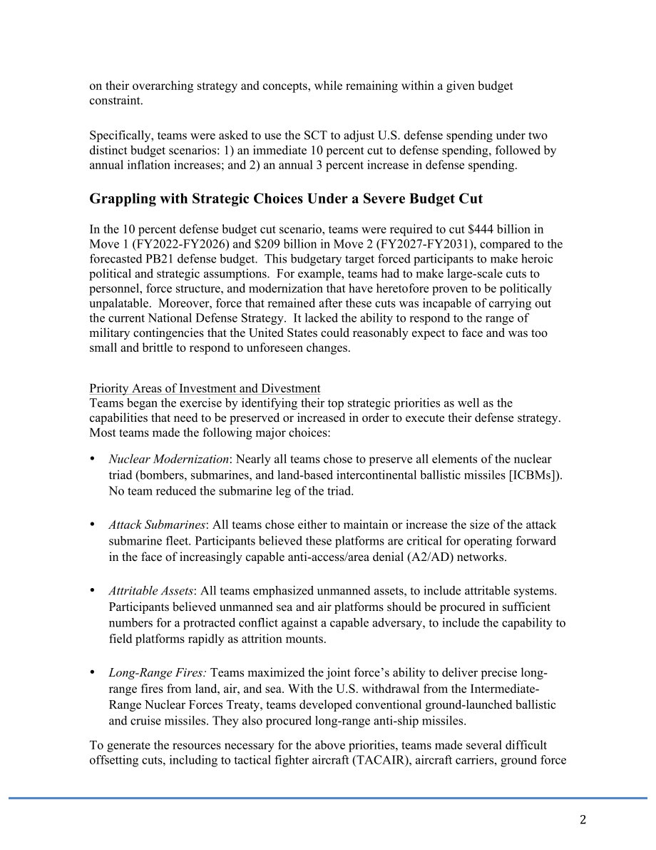CSBA_20210226_在众议院拨款委员会国防小组委员会关于未来国防开支听证会前的证词.pdf_第2页