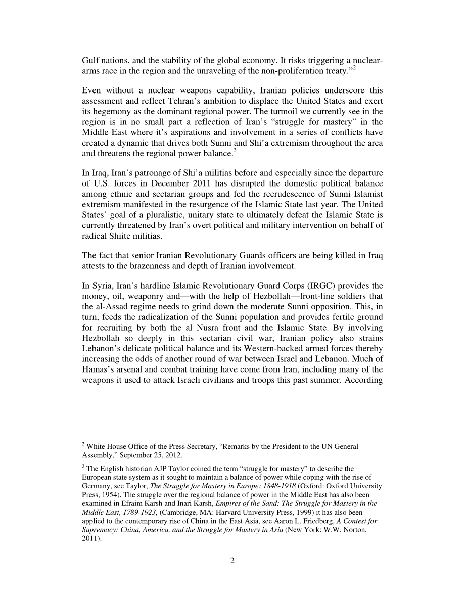 CSBA_20150127_第二次延期后的伊朗核谈判：他们要去哪里？.pdf_第2页