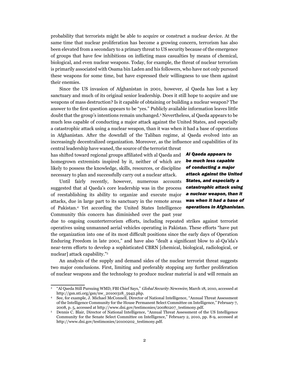 CSBA_20100402_理解核恐怖主义的威胁.pdf_第2页