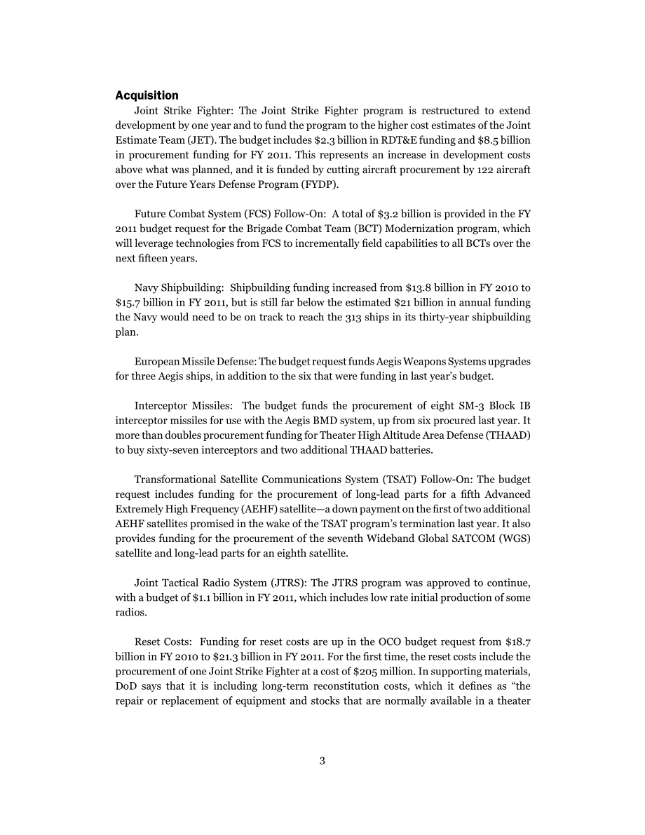CSBA_20100201_2011财政年度国防预算请求中几乎没有惊喜.pdf_第3页