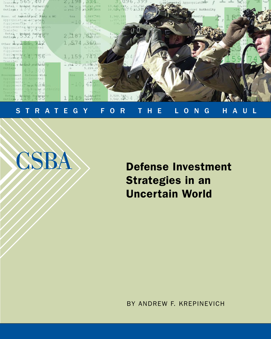 CSBA_20080821_不确定世界中的国防投资战略.pdf_第1页