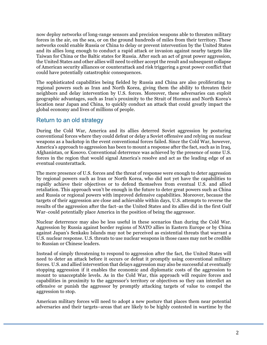 CSBA_20170214_向参议院军事委员会提交的关于改组军队的声明.pdf_第2页