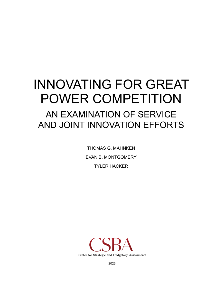 CSBA_20230111_大国竞争中的创新：对服务和共同创新努力的考察.pdf_第3页