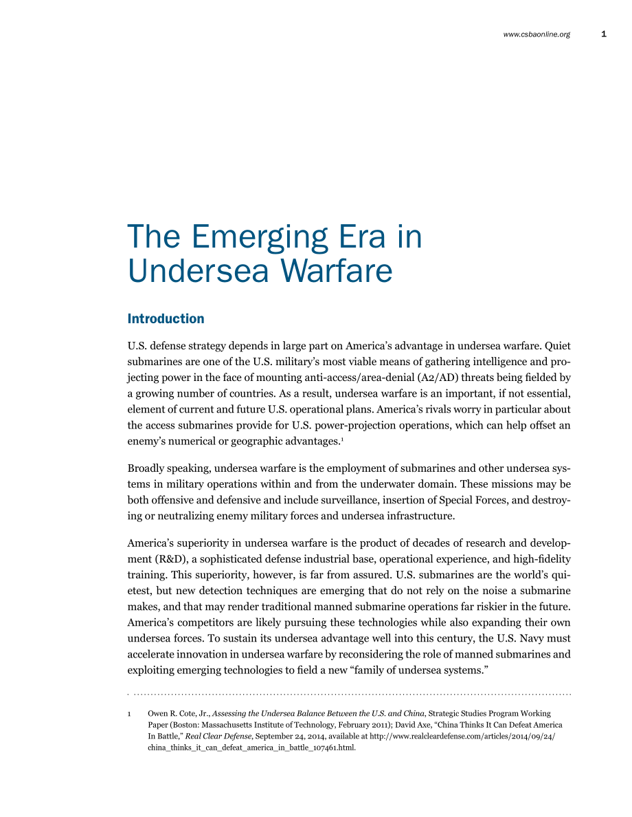 CSBA_20150122_海底战争的新兴时代.pdf_第3页