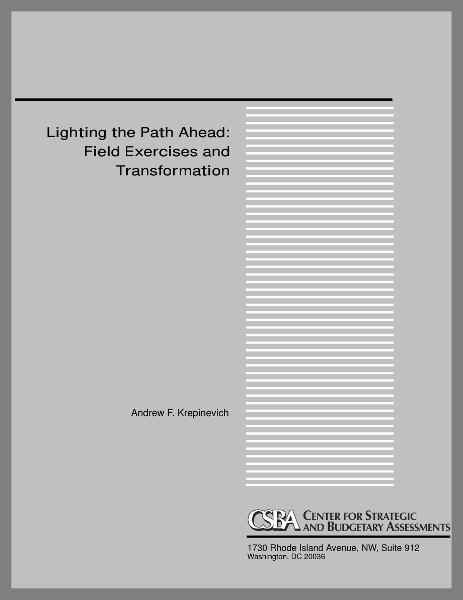 CSBA_20020225_照亮前方的道路：实地练习与变革.pdf_第1页