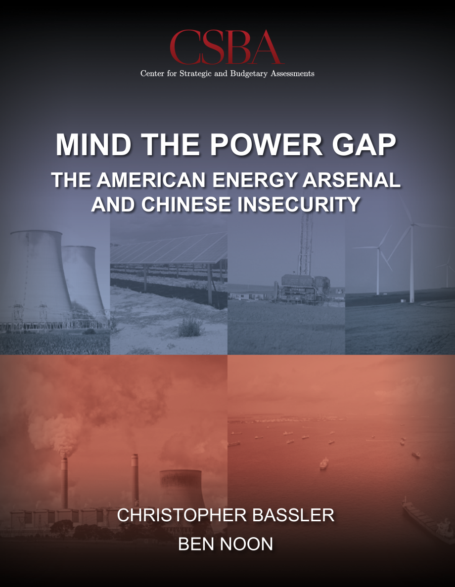 CSBA_20210825_小心力量差距：美国能源武器库和中国的不安全感.pdf_第1页