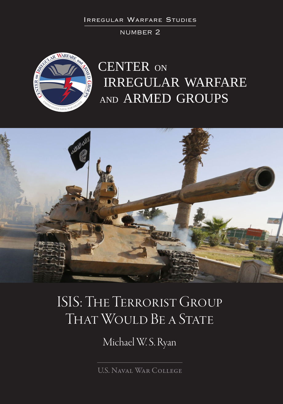 ISIS 恐怖组织或将成为一个国家.pdf_第1页