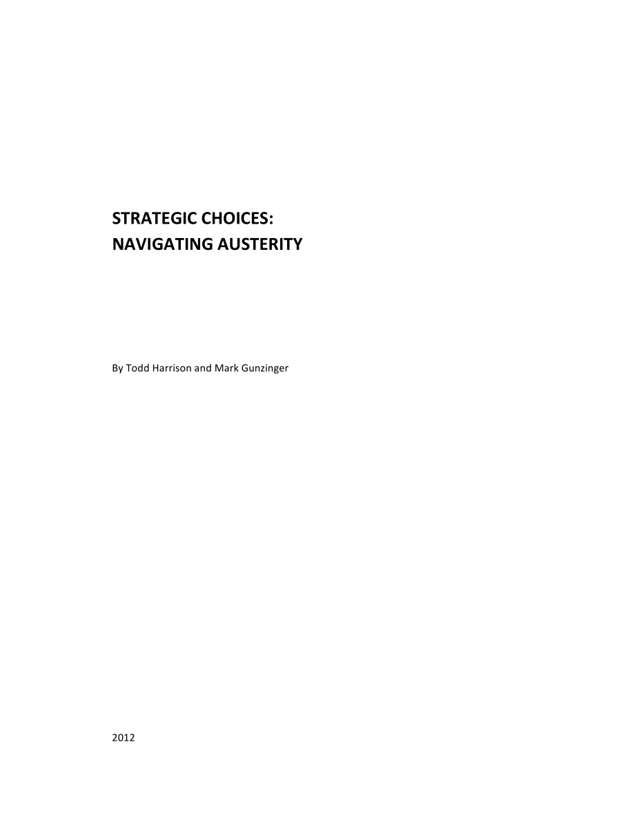 CSBA_20121127_战略选择：航行紧缩.pdf_第2页