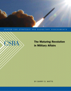 CSBA_20110602_成熟的军事革命.pdf