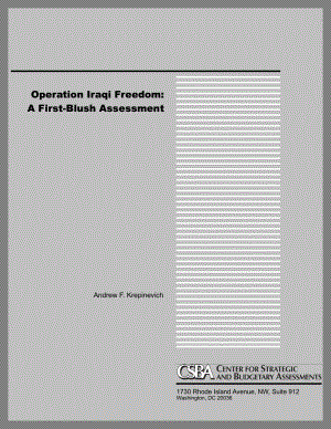 CSBA_20030916_伊拉克自由行动：初步评估.pdf