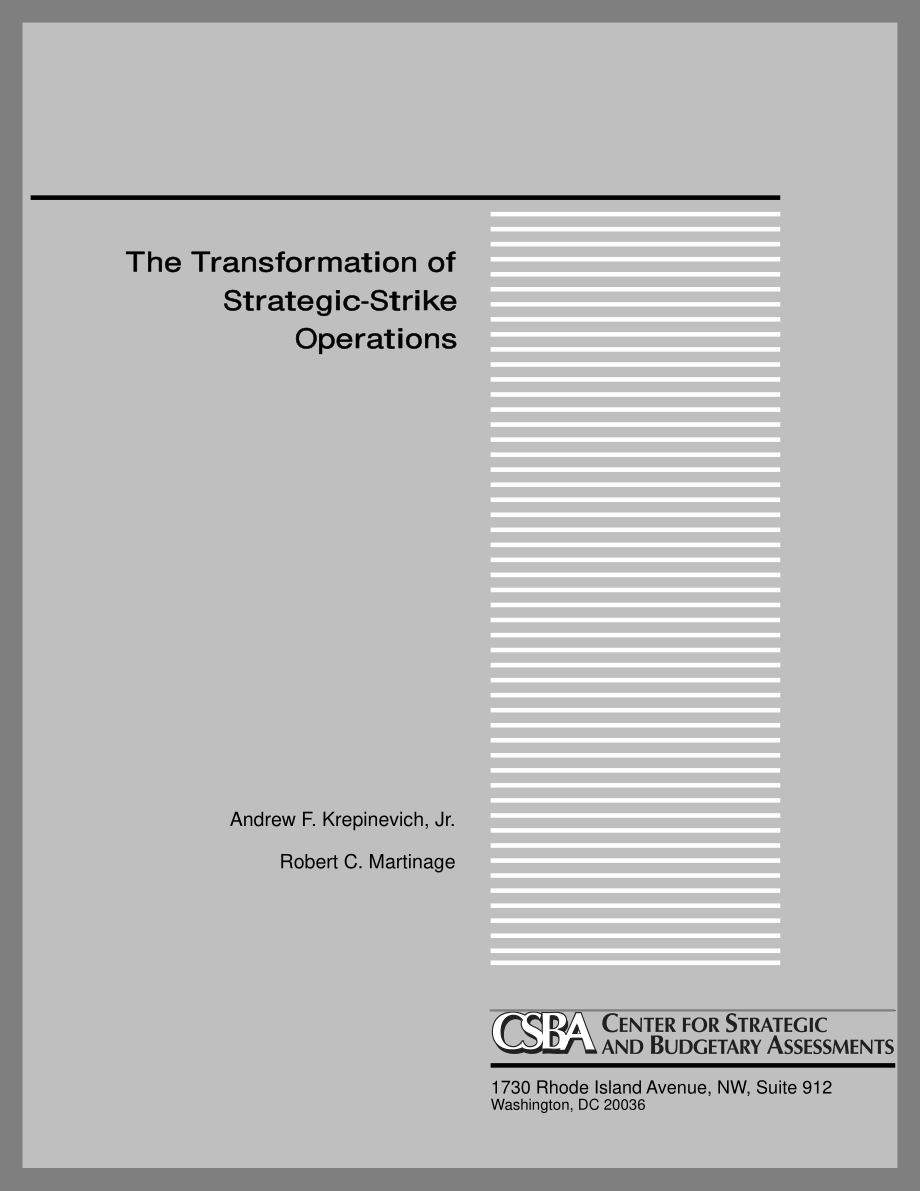 CSBA_20010301_战略打击行动的转变.pdf_第1页