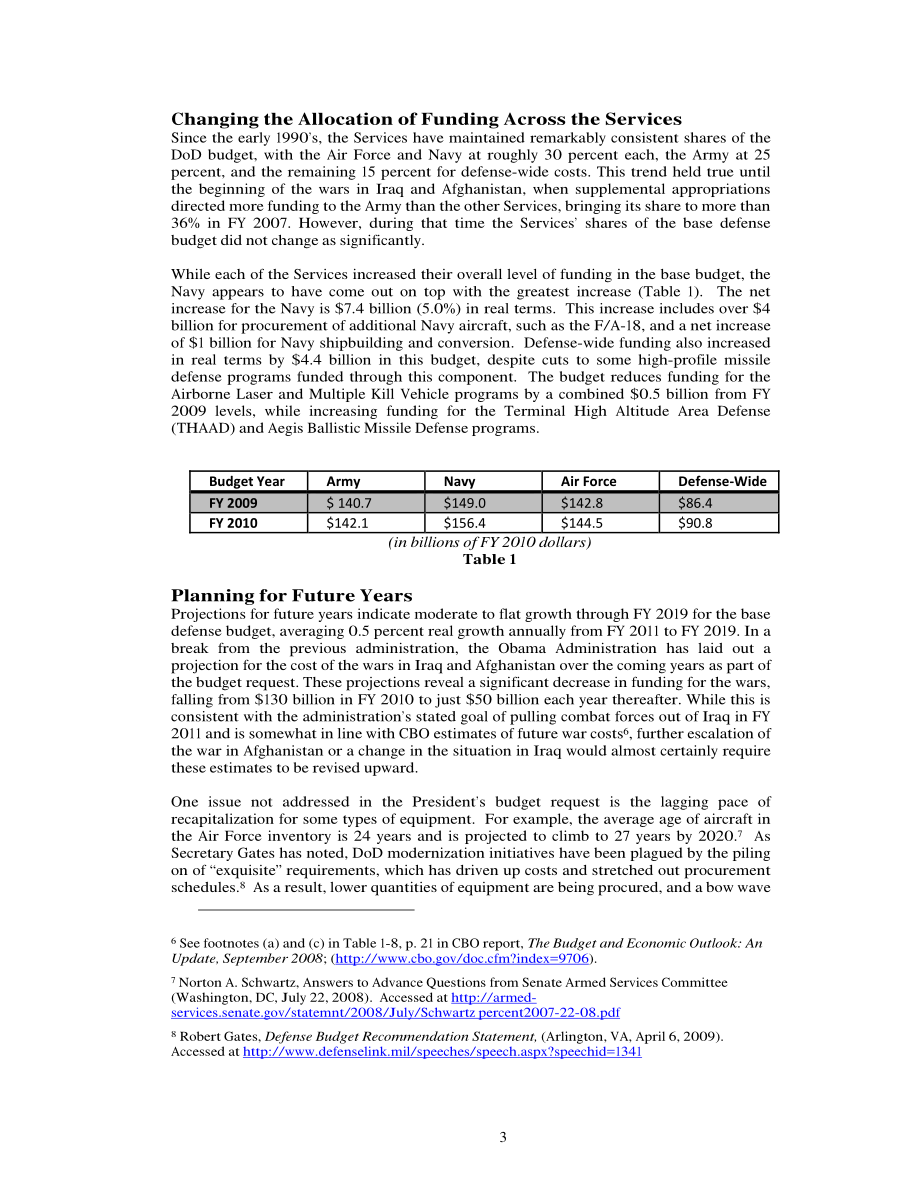 CSBA_20090507_盖茨提交2010财年“改革”预算.pdf_第3页