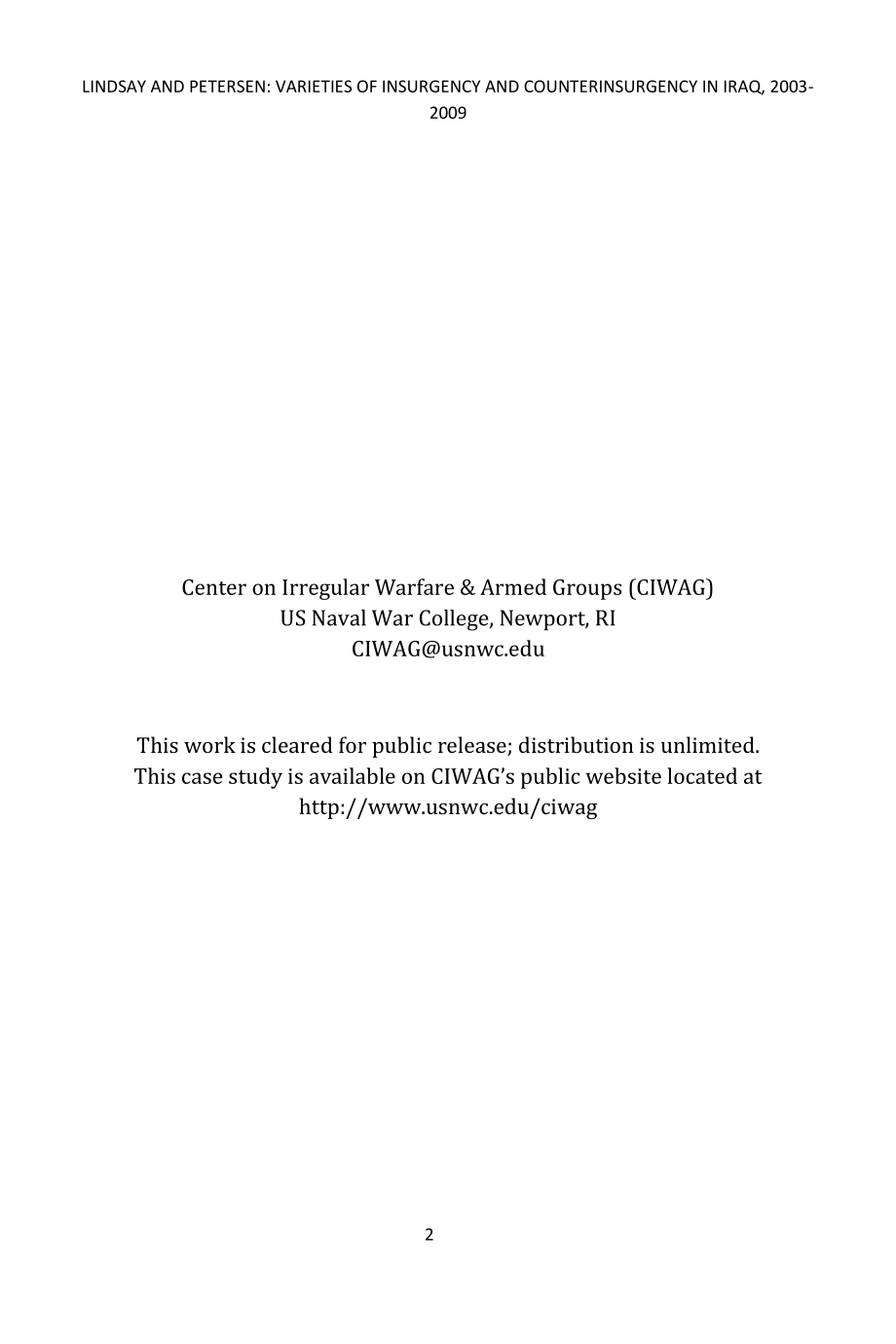 2003-2009年伊拉克叛乱和反叛乱的种类.pdf_第3页