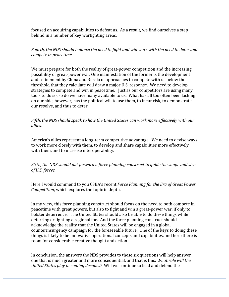 CSBA_20171130_参议院军事委员会关于未来国防战略建议的声明.pdf_第3页