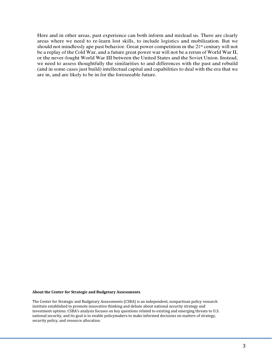 CSBA_20180130_向众议院军事委员会提交的关于美国军队为未来战争做好准备的声明.pdf_第3页