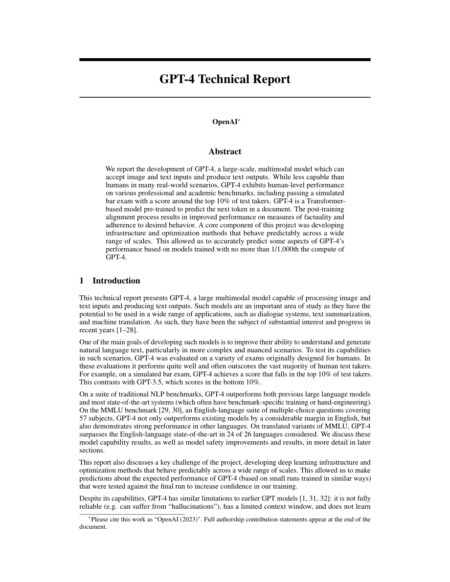 gpt-4技术报告_第1页