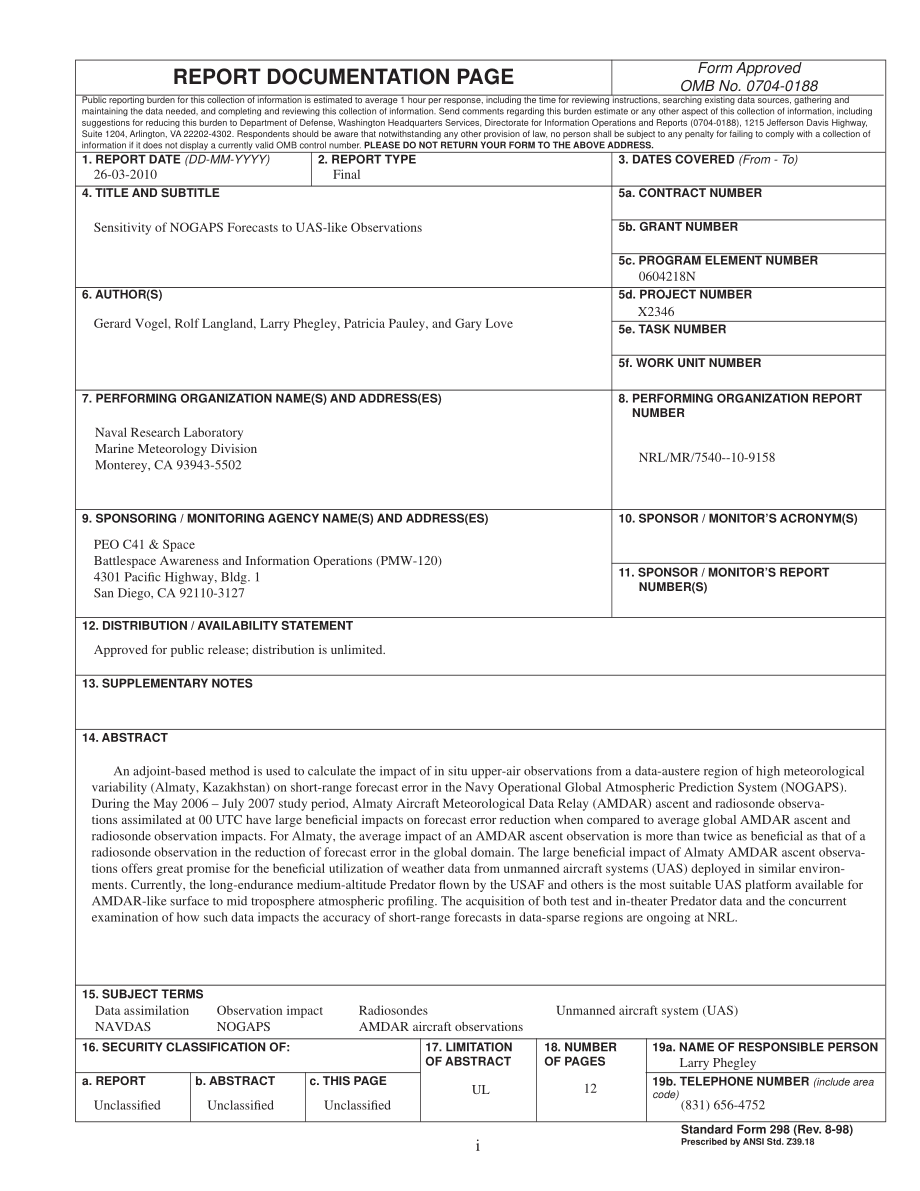 ADA521564_NOGAPS预测对类UAS观测的敏感性_第2页