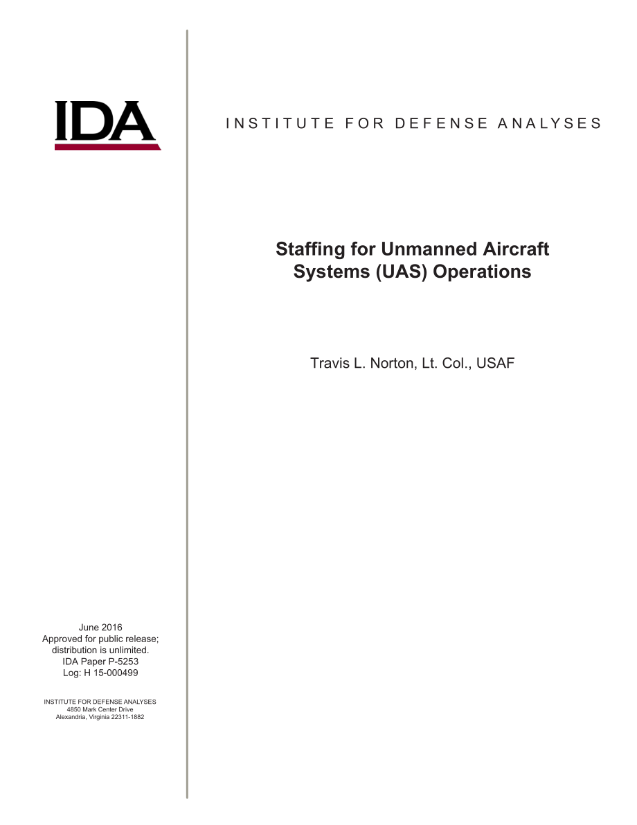 AD1014109_无人驾驶飞机系统 (UAS) 运营的人员配置_第1页