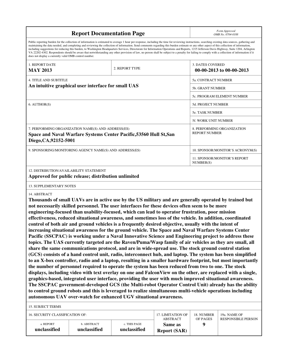 ADA587349_适用于小型无人机系统的直观图形用户界面_第2页