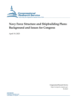 美国海军兵力结构和造舰计划 2023