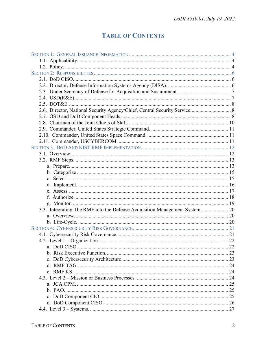 DoDI 8510.01 国防部系统的风险管理框架（RMF）.pdf_第2页