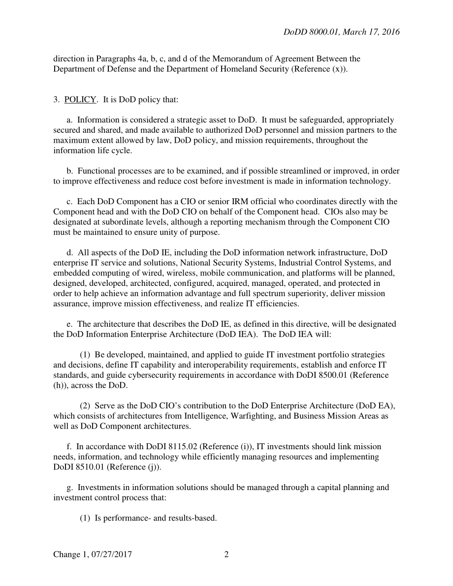 DoDD 8000.01 国防部信息企业管理.pdf_第2页