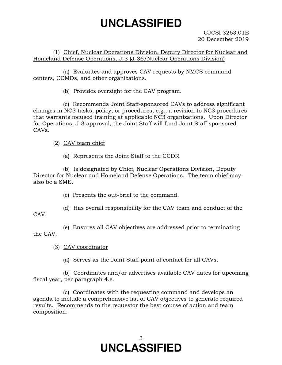CJCSI 3263.01E 核指挥和控制指挥协助访问(CAV)计划.pdf_第3页