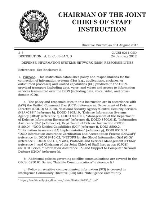 CJCSI 6211.02D 国防信息系统网的职责.pdf