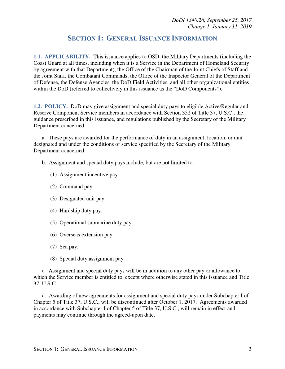 DoDI 1340.26 派任及特别职务津贴.pdf_第3页
