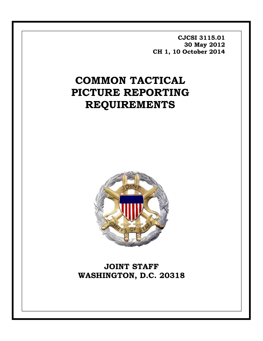 CJCSI 3115.01  通用战术图片报告要求.pdf_第1页