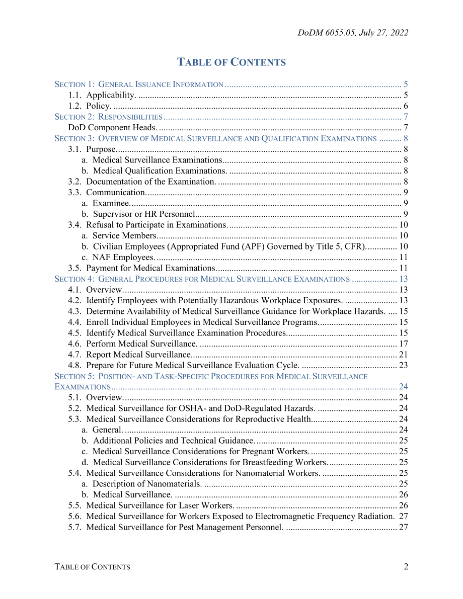 DoDM 6055.05 职业医学检查：医学监督和医学资格.pdf_第2页