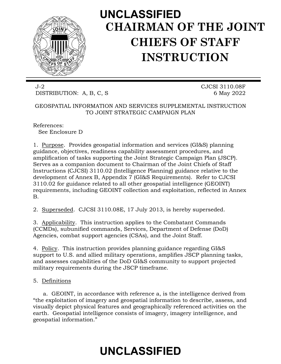 CJCSI 3110.08F 地理空间信息和服务联合战略战役计划补充说明.pdf_第1页