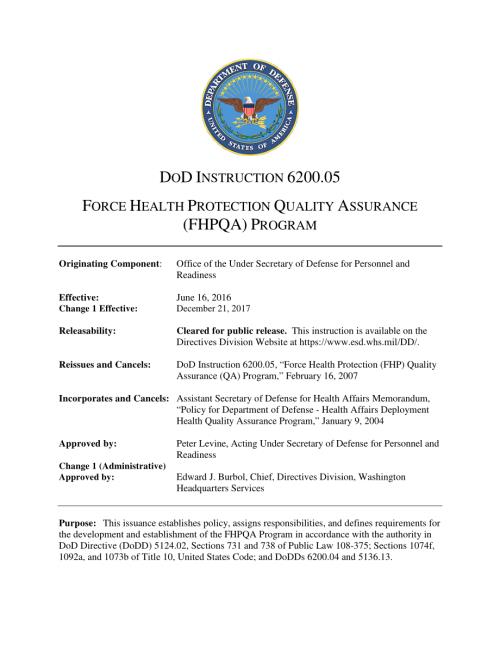 DoDI 6200.05 部队健康保护质量保证（FHPQA）计划.pdf