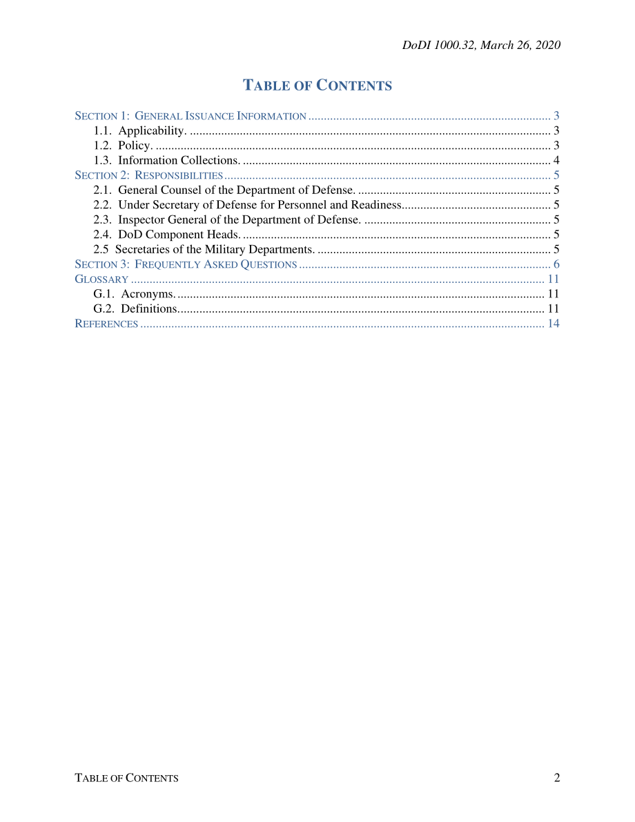DoDI 1000.32 禁止前国防部高级官员进行游说活动.pdf_第2页