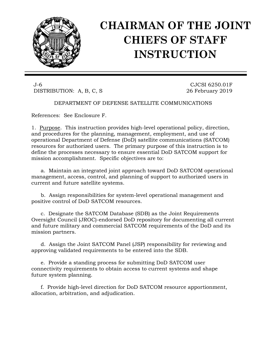 CJCSI 6250.01F 国防部卫星通信.pdf_第3页