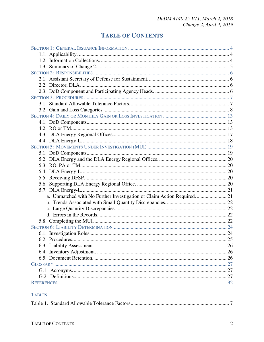DoDM 4140.25 Volume 11 国防部能源商品管理：国防燃料支撑点（DFSP）库存会计调查.pdf_第2页