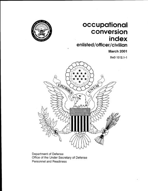 DoD 1312.1-I 职业转换指数.pdf