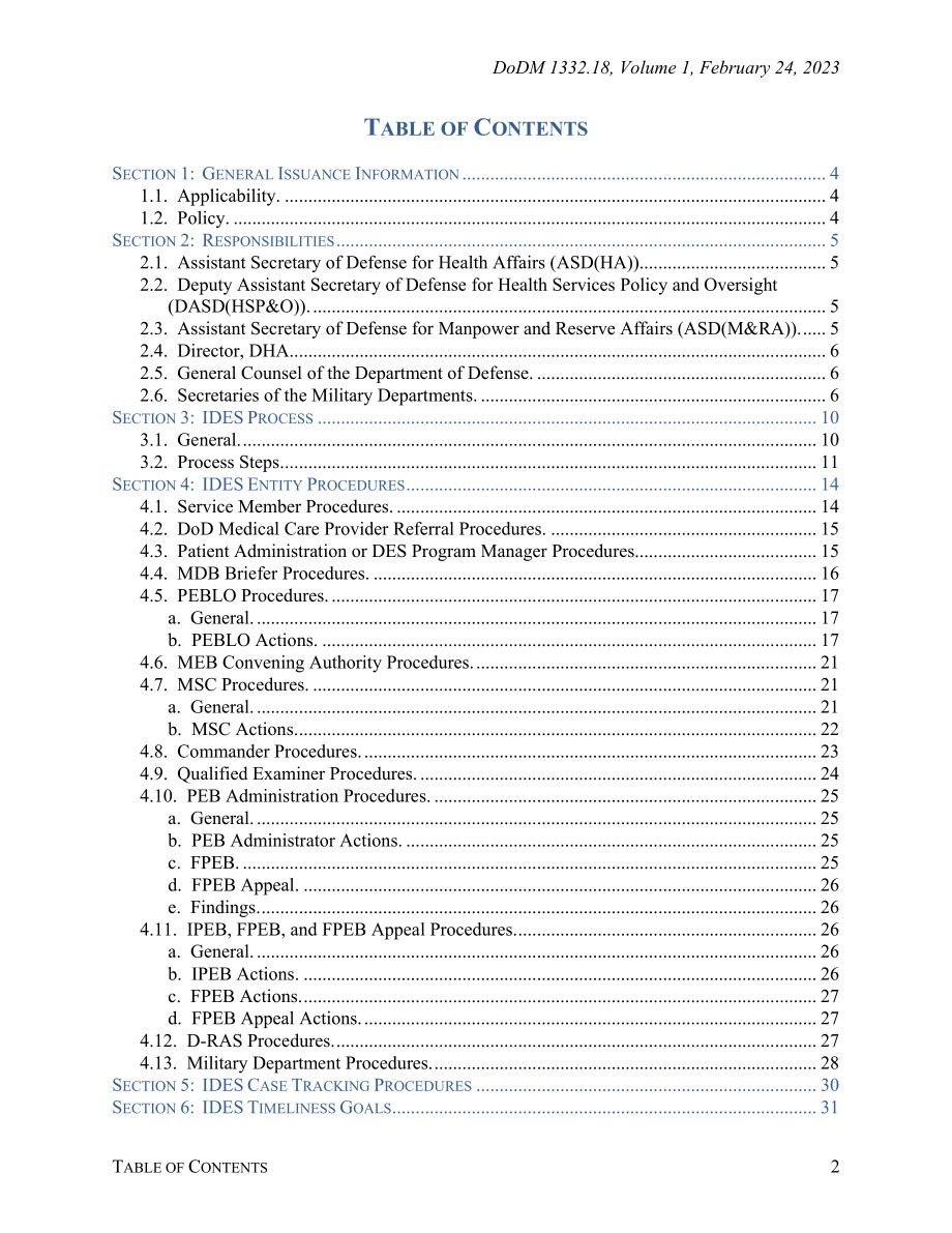 DoDM 1332.18 Volume 1 残疾评估系统手册：流程.pdf_第2页