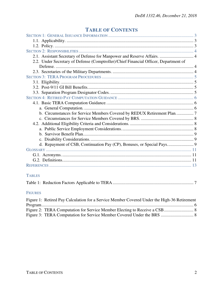 DoDI 1332.46 军人临时提前退休管理局（TERA）.pdf_第2页