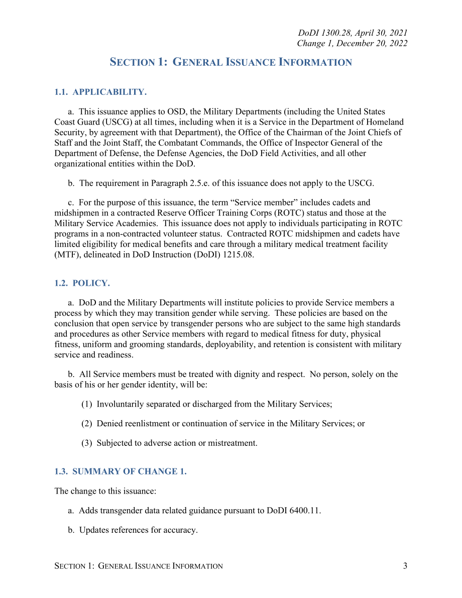 DoDI 1300.28 跨性别军人的在职过渡.pdf_第3页
