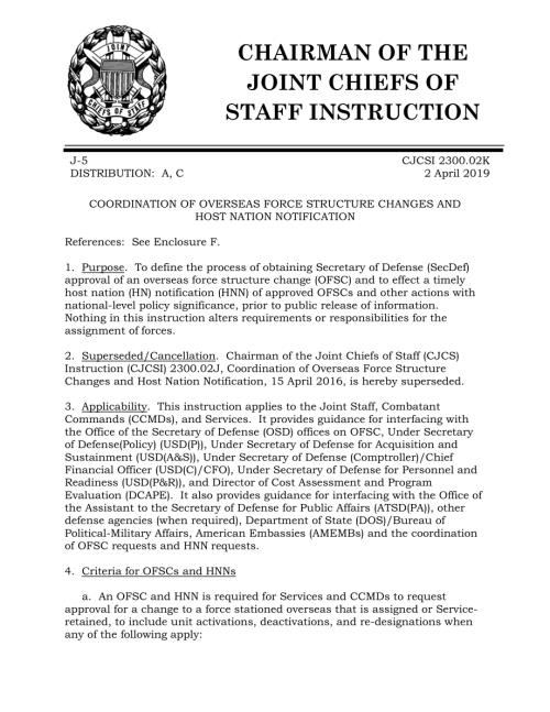 CJCSI 2300.02K 协调海外部队结构变化和东道国通知.pdf
