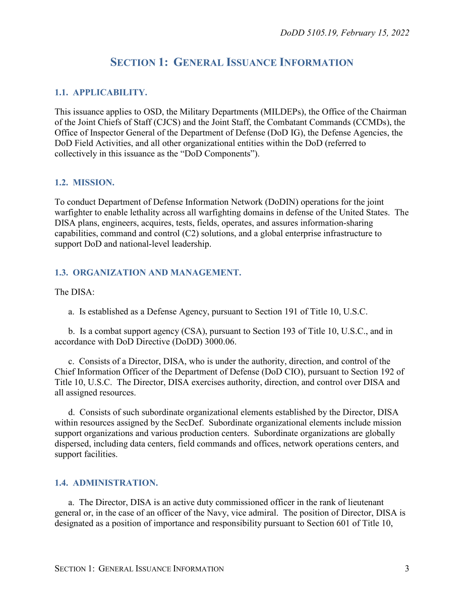 DoDD 5105.19 国防信息系统局.pdf_第3页