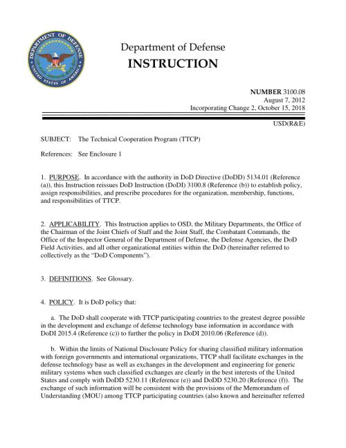 DoDI 3100.08 技术合作计划（TTCP）.pdf