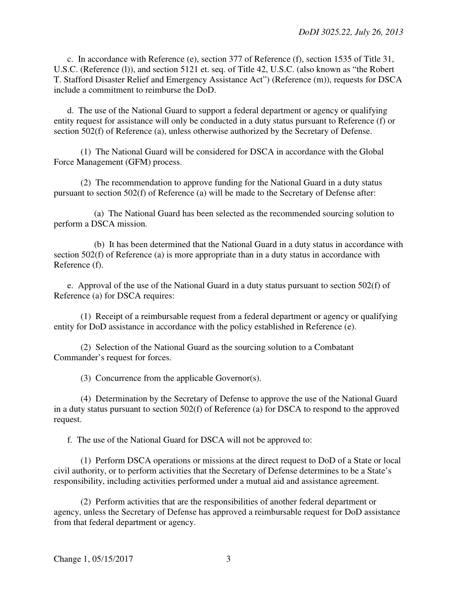 DoDI 3025.22 国民警卫队用于民事当局的国防支持.pdf_第3页