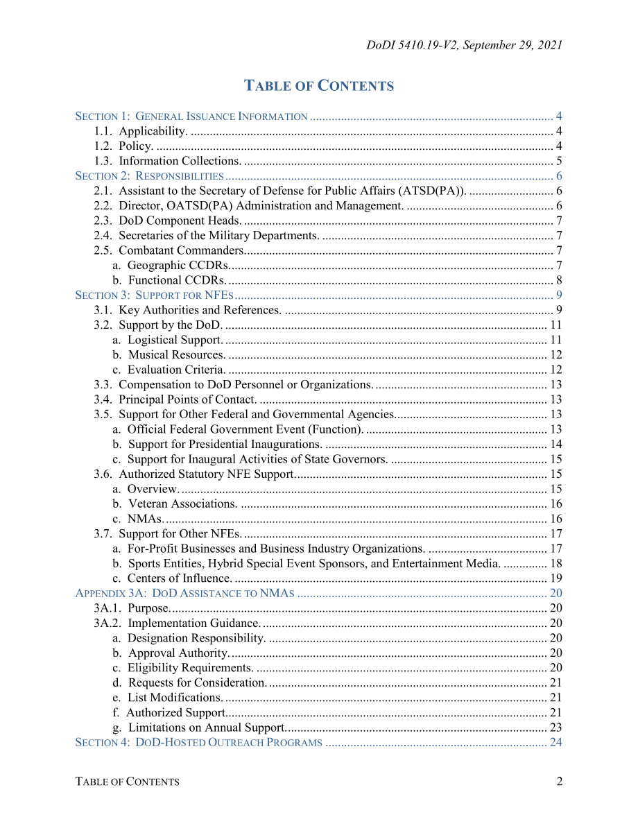 DoDI 5410.19 Volume 2 社区外展活动：OSD外展计划、演讲活动和对非国防部组织的支持.pdf_第2页