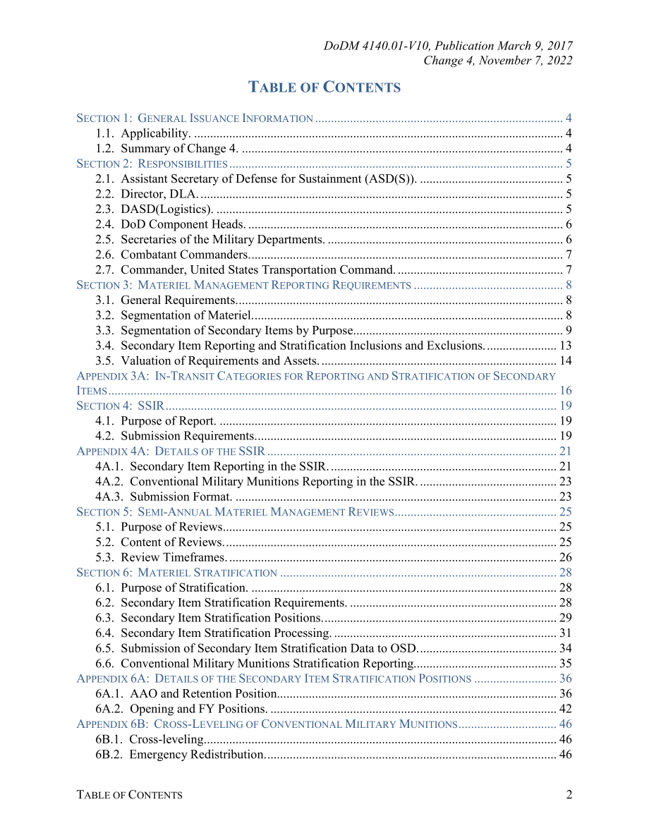 DoDM 4140.01 Volume 10 国防部供应链物资管理程序：供应链库存报告和指标.pdf_第2页