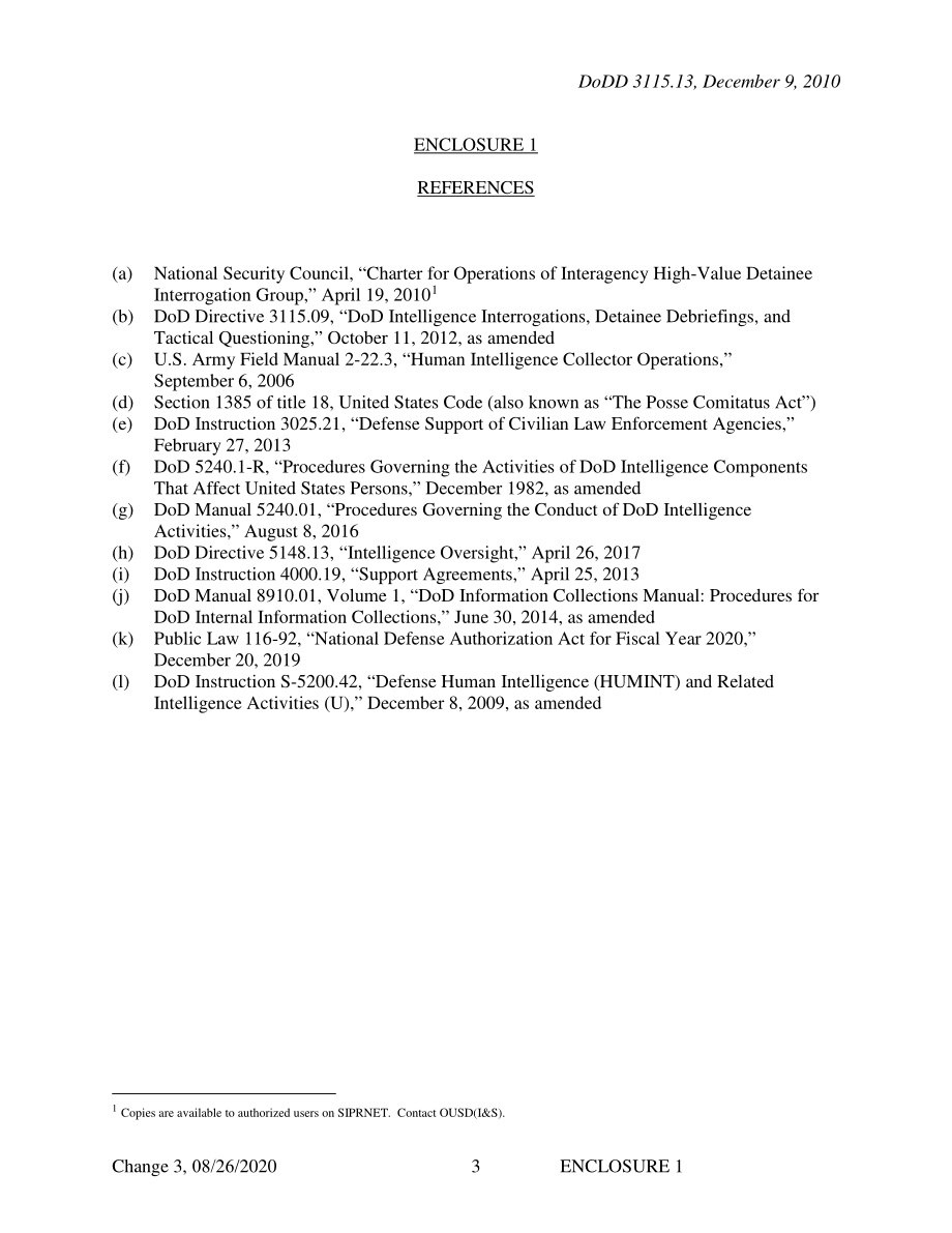 DoDD 3115.13 国防部支持高价值被拘留者审讯组（HIG）.pdf_第3页