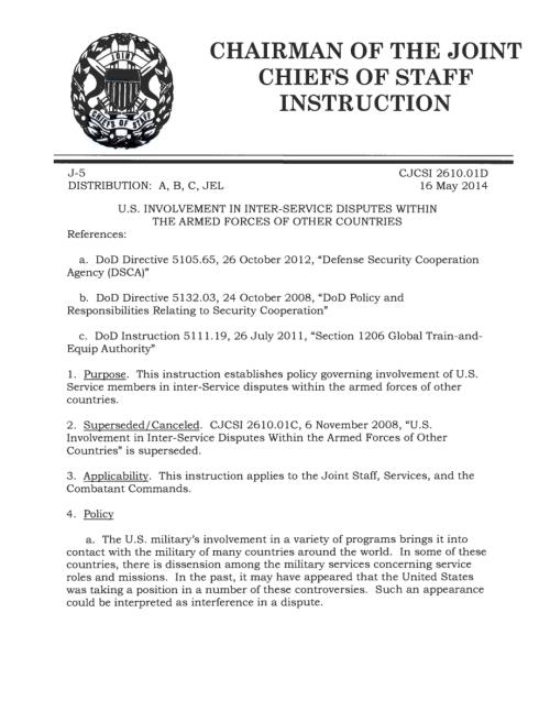 CJCSI 2610.01D 美国卷入其他国家武装部队内部的军种间争端.pdf